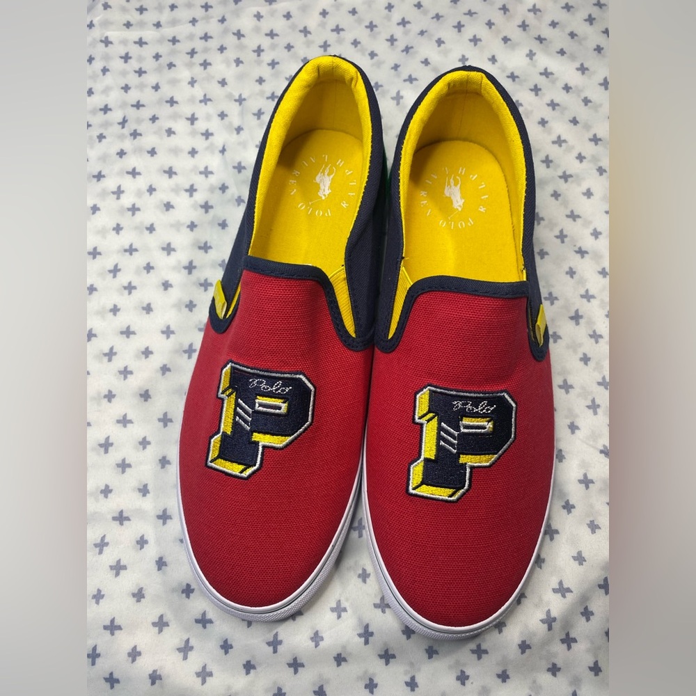 Polo by Ralph Lauren Multicolor Slip-On Shoes